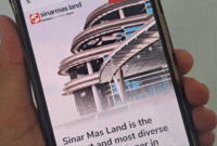 The official website of Sinar Mas Land is www.sinarmasland.com. (Dok. Indo24hours.com/Banny Rachman)