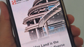 The official website of Sinar Mas Land is www.sinarmasland.com. (Dok. Indo24hours.com/Banny Rachman)