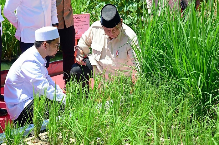 President Prabowo Subianto. (Facebook.com @Setkab RI)