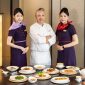Executive Chinese Chef of Yue – Jacky Chung Chi Keung (centre)