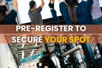 Pre-register to secure your spot